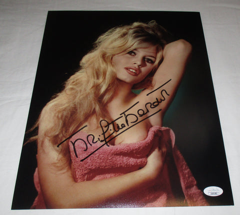 BRIGITTE BARDOT SIGNED LE MEPRIS CONTEMPT 11X14 PHOTO JSA
