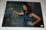 ALISON BRIE SIGNED COMMUNITY 11X14 PHOTO JSA