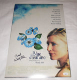 WOODY ALLEN SIGNED BLUE JASMINE 12X18 MOVIE POSTER JSA