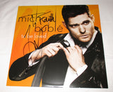 MICHAEL BUBLE SIGNED TO BE LOVED VINYL RECORD