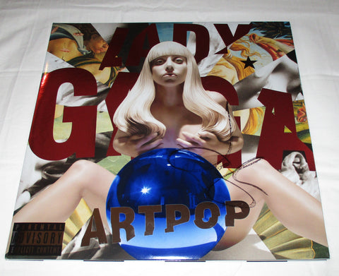 LADY GAGA SIGNED ARTPOP VINYL RECORD