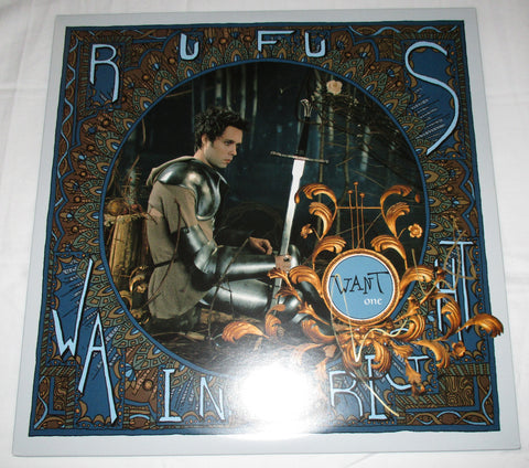 RUFUS WAINWRIGHT SIGNED WANT ONE VINYL RECORD