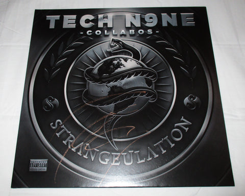 TECH N9NE SIGNED COLLABOS VINYL RECORD