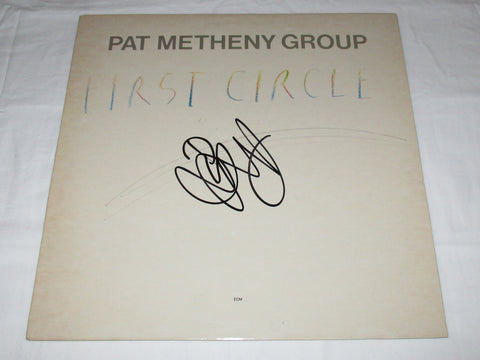 PAT METHENY SIGNED FIRST CIRCLE VINYL RECORD