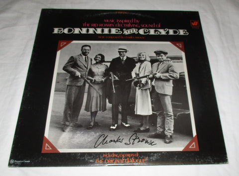 CHARLES STROUSE SIGNED BONNIE AND CLYDE VINYL JSA