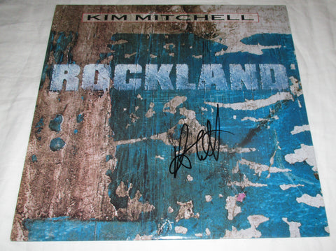 KIM MITCHELL SIGNED ROCKLAND VINYL RECORD JSA