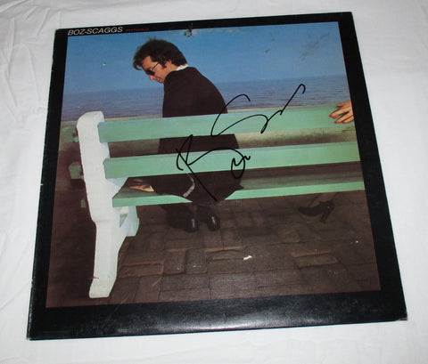 BOZ SCAGGS SIGNED SILK DEGREES VINYL RECORD