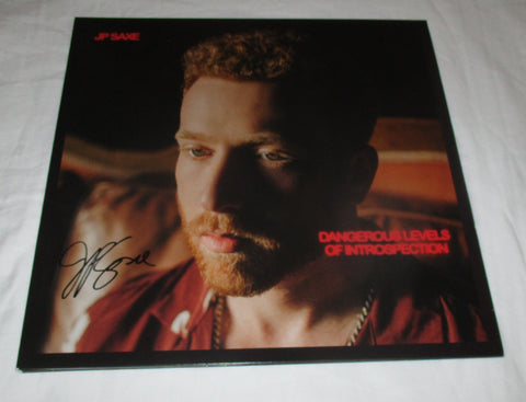 JP SAXE SIGNED DANGEROUS LEVELS OF INTROSPECTION VINYL RECORD JSA