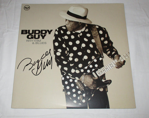 BUDDY GUY SIGNED RHYTHM & BLUES VINYL RECORD