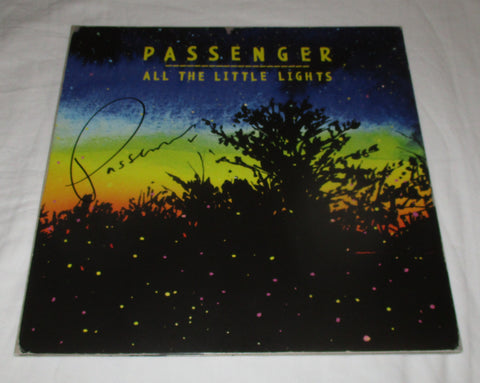 MIKE ROSENBERG SIGNED PASSENGER ALL THE LITTLE LIGHTS VINYL RECORD JSA