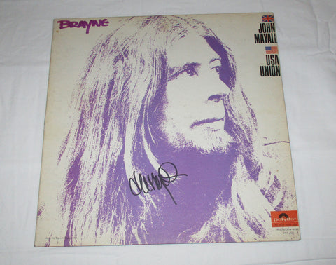 JOHN MAYALL SIGNED USA UNION VINYL RECORD