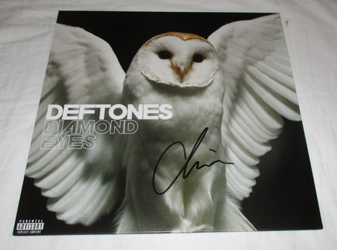 CHINO MORENO SIGNED DEFTONES DIAMOND EYES VINYL RECORD JSA