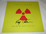 RALF HUTTER SIGNED KRAFTWERK RADIO-ACTIVITY VINYL RECORD JSA