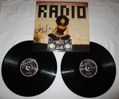 ESPERANZA SPALDING SIGNED RADIO MUSIC SOCIETY VINYL RECORD