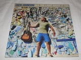 JACK JOHNSON SIGNED ALL THE LIGHT ABOVE IT TOO VINYL RECORD JSA