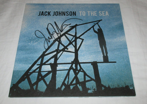 JACK JOHNSON SIGNED TO THE SEA VINYL RECORD JSA