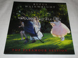 RUFUS WAINWRIGHT SIGNED UNFOLLOW THE RULES THE PARAMOUR SESSIONS VINYL RECORD JSA