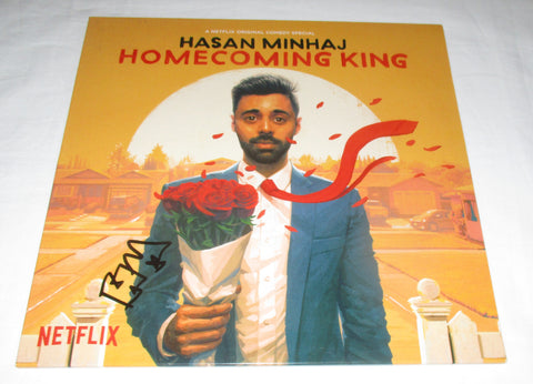 HASAN MINHAJ SIGNED HOMECOMING KING VINYL RECORD JSA