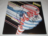 JUDAS PRIEST SIGNED TURBO VINYL RECORD JSA