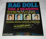 FRANKIE VALLI SIGNED THE FOUR SEASONS RAG DOLL VINYL RECORD