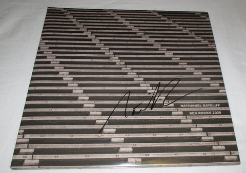 NATHANIEL RATELIFF SIGNED RED ROCKS 2020 VINYL RECORD JSA