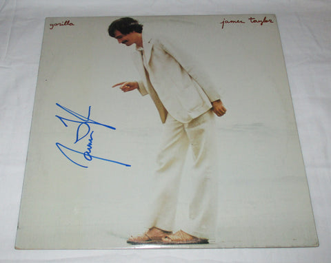 JAMES TAYLOR SIGNED GORILLA VINYL RECORD