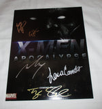 X-MEN APOCALYPSE CAST SIGNED 11X14 PHOTO