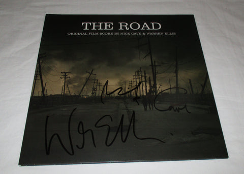 NICK CAVE & WARREN ELLIS SIGNED THE ROAD VINYL RECORD JSA