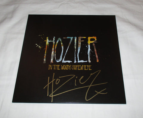 HOZIER SIGNED IN THE WOODS SOMEWHERE 10" VINYL RECORD