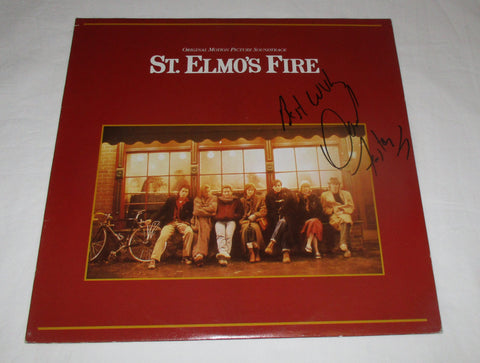 DAVID FOSTER SIGNED ST. ELMO'S FIRE VINYL RECORD JSA