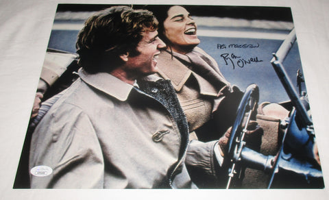 ALI MACGRAW & RYAN O'NEAL SIGNED LOVE STORY 11X14 PHOTO JSA