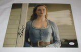 EVAN RACHEL WOOD SIGNED WESTWORLD 11X14 PHOTO JSA