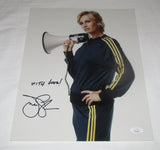 JANE LYNCH SIGNED GLEE 11X14 PHOTO JSA
