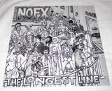 NOFX SIGNED THE LONGEST LINE VINYL RECORD