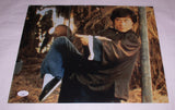 JACKIE CHAN SIGNED DRUNKEN MASTER 2 11X14 PHOTO JSA