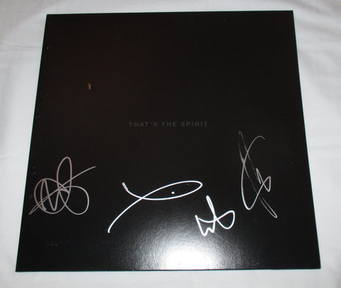 BRING ME THE HORIZON SIGNED THAT'S THE SPIRIT VINYL RECORD