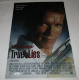 JAMIE LEE CURTIS SIGNED TRUE LIES 12X18 MOVIE POSTER JSA