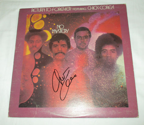 CHICK COREA SIGNED RETURN TO FOREVER NO MYSTERY VINYL RECORD