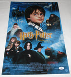 DANIEL RADCLIFFE SIGNED HARRY POTTER AND THE SORCERER'S STONE 12X18 POSTER 3 JSA