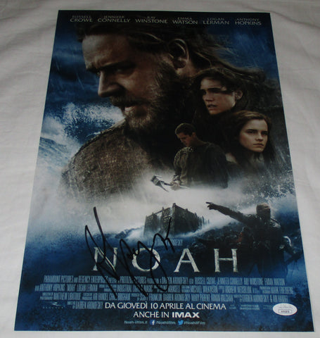 DARREN ARONOFSKY SIGNED NOAH 12X18 MOVIE POSTER JSA