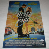 BRENDAN FRASER SIGNED BLAST FROM THE PAST 12X18 MOVIE POSTER JSA