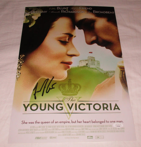 JEAN-MARC VALLEE SIGNED THE YOUNG VICTORIA 12X18 MOVIE POSTER JSA