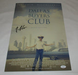 JEAN-MARC VALLEE SIGNED DALLAS BUYERS CLUB 12X18 MOVIE POSTER JSA