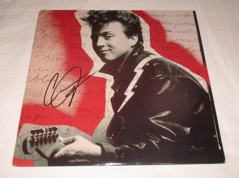 COLIN JAMES SIGNED VINYL RECORD JSA