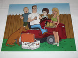 MIKE JUDGE SIGNED KING OF THE HILL 11X14 PHOTO