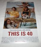 JUDD APATOW SIGNED THIS IS 40 12X18 MOVIE POSTER 2