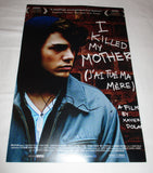 XAVIER DOLAN SIGNED I KILLED MY MOTHER 12X18 MOVIE POSTER