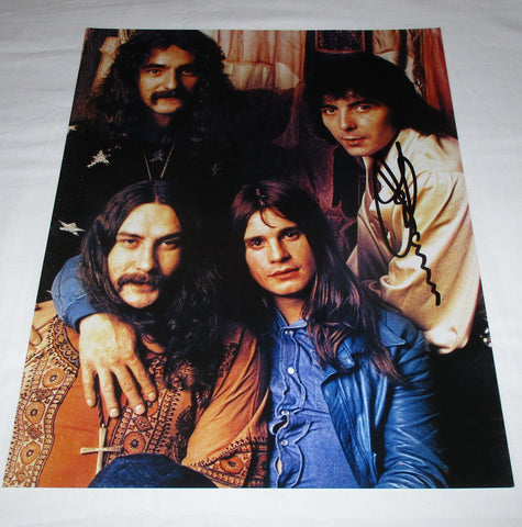 TONY IOMMI SIGNED BLACK SABBATH 11X14 PHOTO