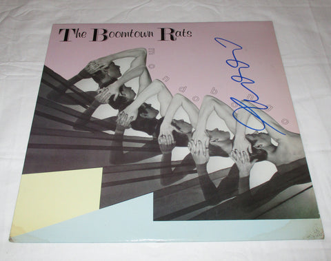 BOB GELDOF SIGNED THE BOOMTOWN RATS MONDO BONGO VINYL RECORD