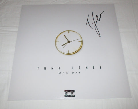 TORY LANEZ SIGNED ONE DAY 12X12 PHOTO